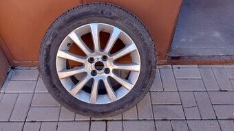 Disky R16/6,5j/E38/R4x100 + letni pneumatiky 205/55/R16