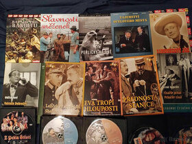 26 DVD s českými klasikami a pohádkami