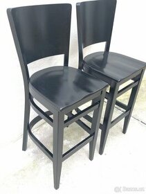 Ton barová židle černá