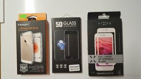 Prodám kryt a ochranné sklo iPhone SE, 6, 7, 8 - 1
