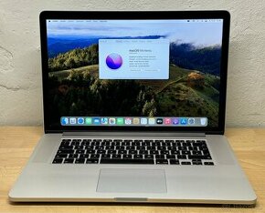MacBook Pro 15” Retina 2015 /16GB RAM/i7/256GB SSD/Záruka
