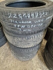 4x letní pneu Hankook ventus S1 evo2 225/45/17 91W