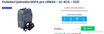 prodám k víhřivce Ovládací jednotka MSPA pro URBAN - vč. RCD