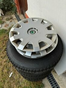 Prodám zimní kola Octavia 2 195/65R15
