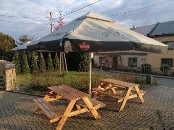 Slunečník 3.5 x 3.5m