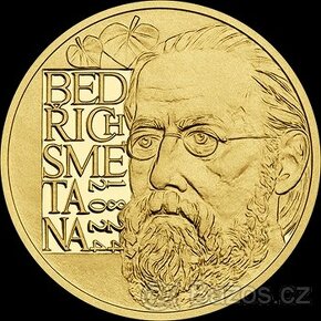 Zlatý Dukát Bedřich Smetana 2024 Proof, emise 200 kusů - 1