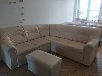 Sedačka ECO kůže 220x220