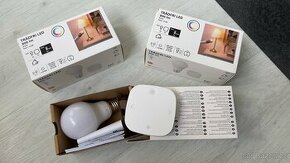 Set žárovky IKEA E27 806lm RGB + ovladač Styrbar