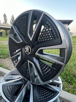 Alu kola + poklice 5x100 Škoda Fabia 2024, Polo, Ibiza