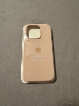 Starorůžový obal na iPhone 15 Pro