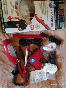 Prodám SADU ELEKTR. PARNÍHO MOPU H20, 1300W