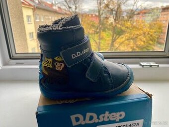 Zimní barefoot boty dd step vel. 24