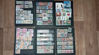 Známky poštovní staré různé