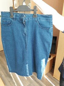 Riflová sukně nová