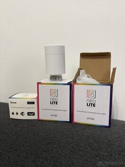 2x Immax NEO Smart Termostatická hlavice Zigbee + Smart NEO