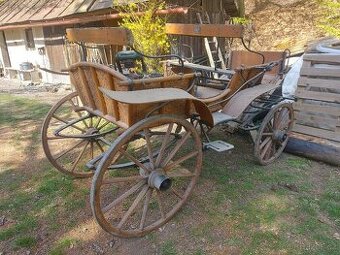 2x voz malé sánky+koč  luxusný stav