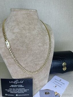 Zlatý řetízek 585/1000 12.68g Nová puncovaná