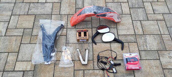 KTM 690 Enduro R / SMC kryty chladiče, kotouče, el. svazek