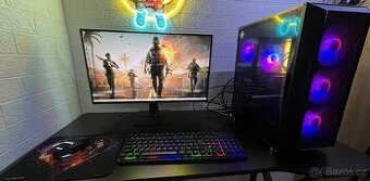 Herní PC-nové díly-záruka-vysoký výkon-2.5TB Uložiště-Wi-Fi