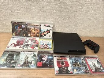 Ps3 Slim (160GB) + 12 Her