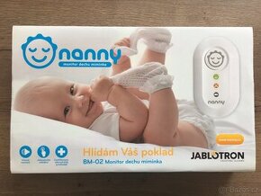 Monitor dechu Nanny se 2 podložkami