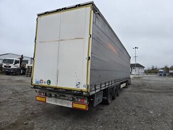 návěs valníkový KRONE r.2015, lowdeck, nápravy BPW