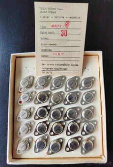 TESLA Germaniový výkonový tranzistor 4NU72 - 1