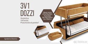 patrová sedací souprava DOZZI 225 x 110