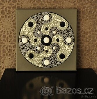 Mandala "Ptáčci" dot art