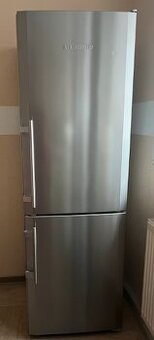 Lednička s mrazákem Liebherr z nerezové oceli 180 × 60 cm