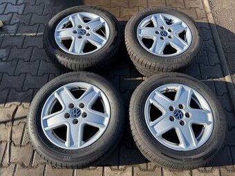 4x al kola 5x112 + pneu letní 215/60 R16 99 zátěž