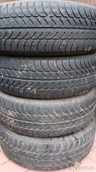 185/60 R15 Sava Eskimo, čtyři zimní pneumatiky, Alpský symbo