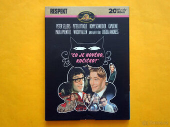 DVD Co je nového, kočičko?/ 100% stav / Respekt 20x W. Allen