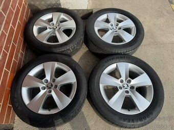 Alu 16" 5x100 škoda ORION letní 85% SCALA TOP