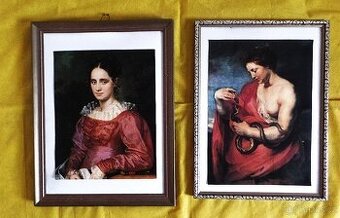 Obrazy - reprodukce na kartonu