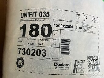 Knauf unifit 035 180mm izolace