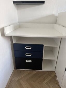 Přebalovací pult / dětský psací stůl IKEA STUVA / SMÅSTAD