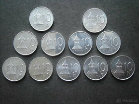 Slovenské mince 1993-2008 "10hal."