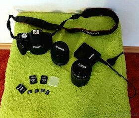 Digitalni zrcadlovka Canon EOS 500D + 2 obektivy - 1