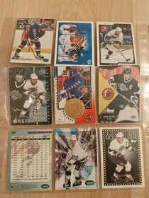 Sbírka nejlepších NHL hokejových karet z 90. let