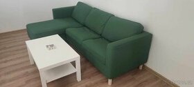 IKEA PÄRUP 3 místná pohovka s lenoškou + stolík