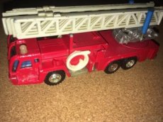 Angličák hasičské auto