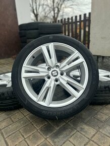 ORIGINÁL Alu SEAT, Volkswagen, Škoda R18, 5x112 - 1