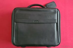 561 - SAMSONITE - NOVÁ luxusní kožená taška na notebook