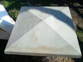 Betonová rustikální sloupová hlavice 5050cm - 1