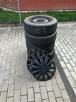 Zimní pneu - Michelin Alpin 185/65 R15 na diskoch - 1