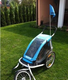 Cyklovozik croozer kid for 1 model odpruzeny