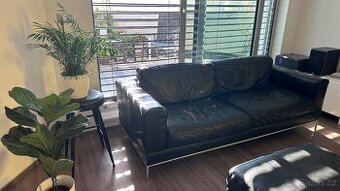 Kožená sedačka IKEA