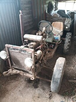 Malotraktor domácí výroby Octavie/ Spartak