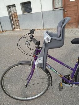 Sedačka na přední řídítka